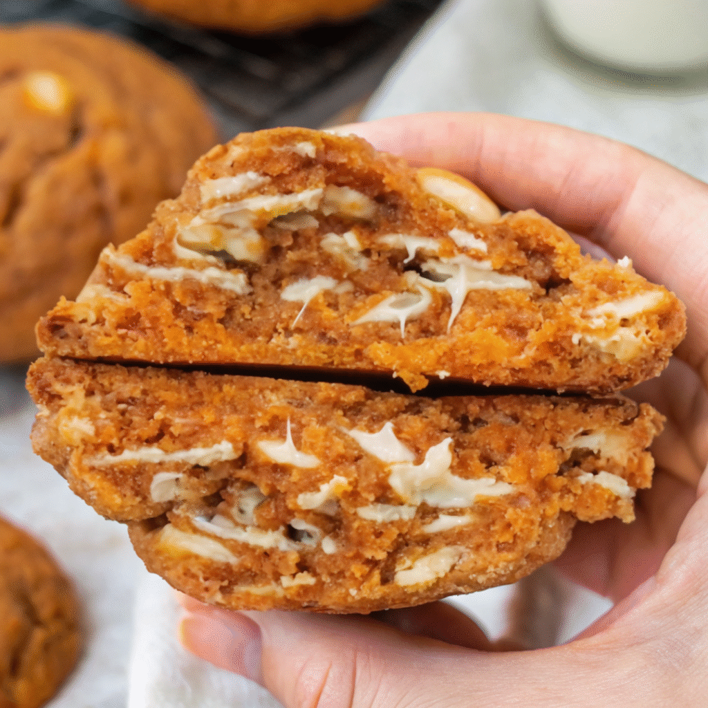 Pumpkin Spice NY Cookies fresh baked