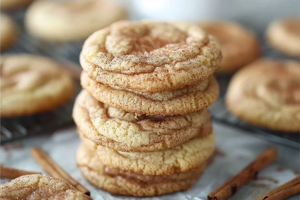Chewy Snickerdoodle Cookies