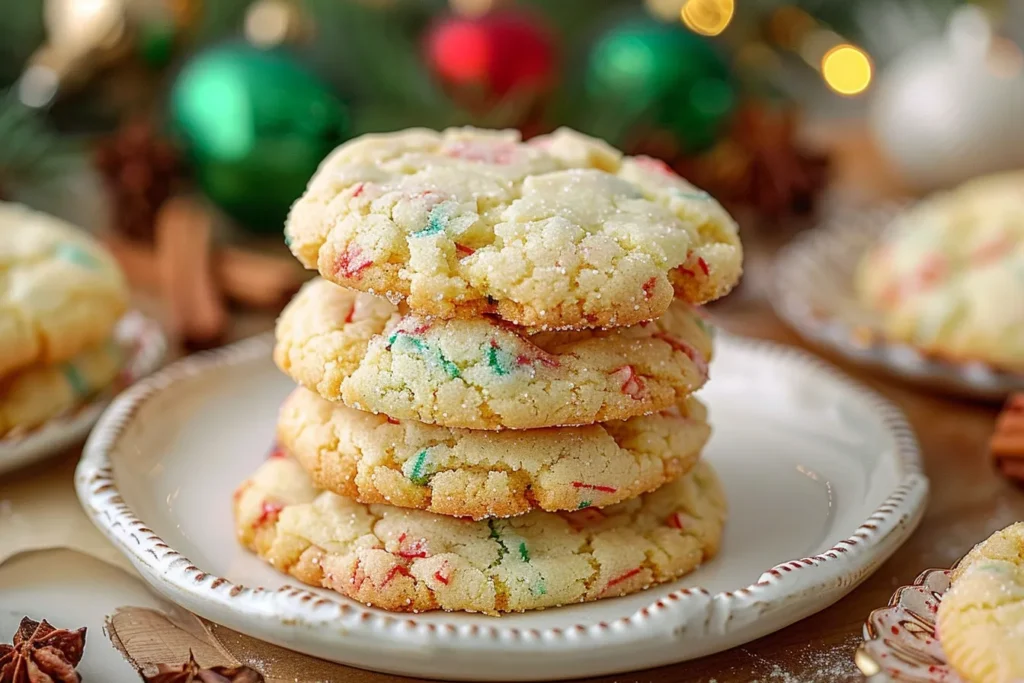 Christmas Gooey Butter Cookies