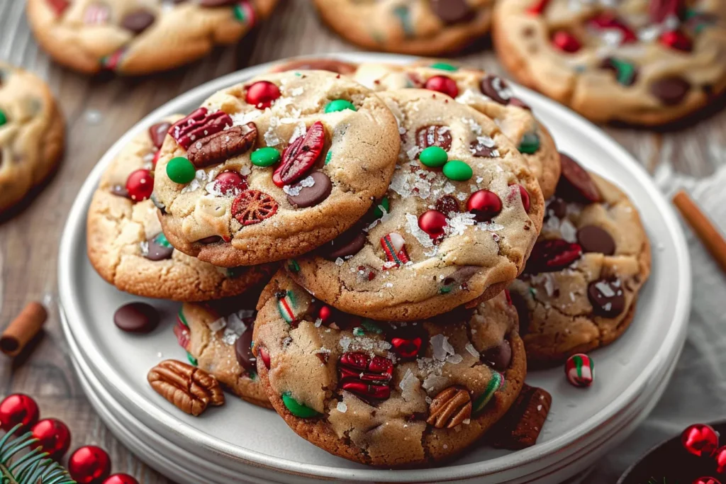 Christmas Kitchen Sink Cookies