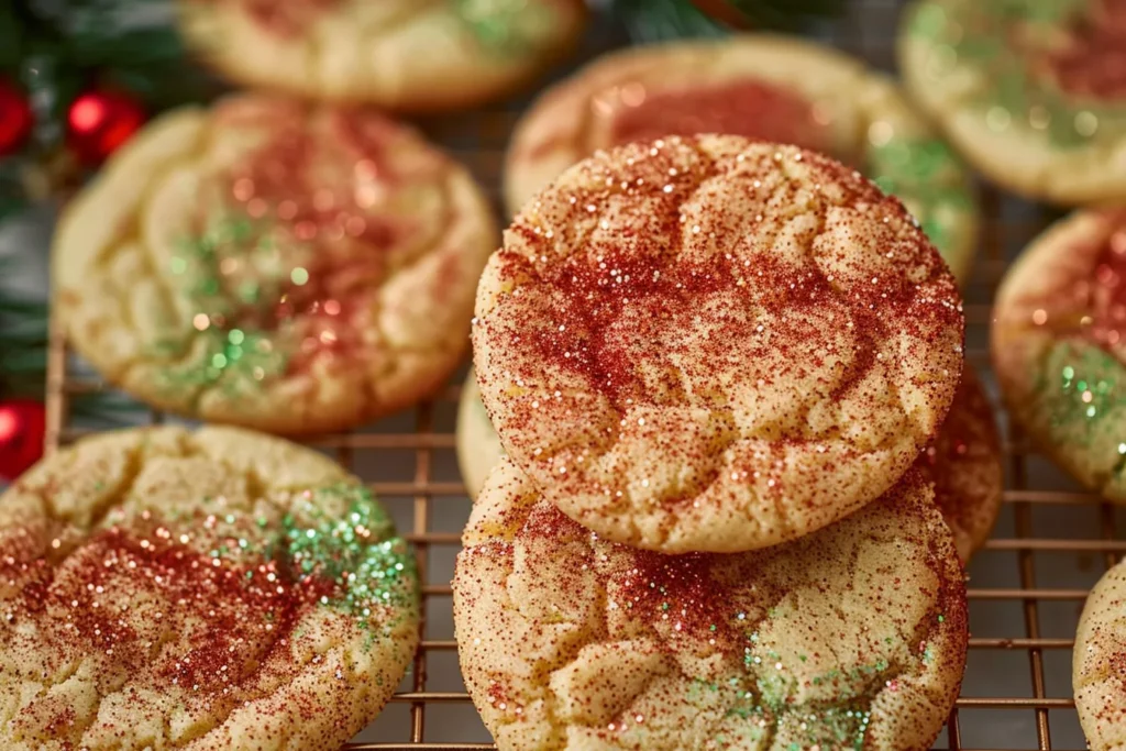 Christmas Snickerdoodles (Cookie Exchange Quantity)