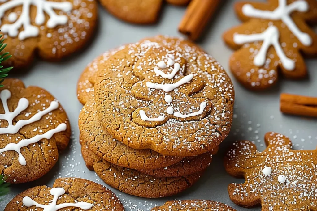 EASY SOFT GINGERBREAD COOKIES