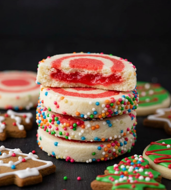Christmas Pinwheel Cookies
