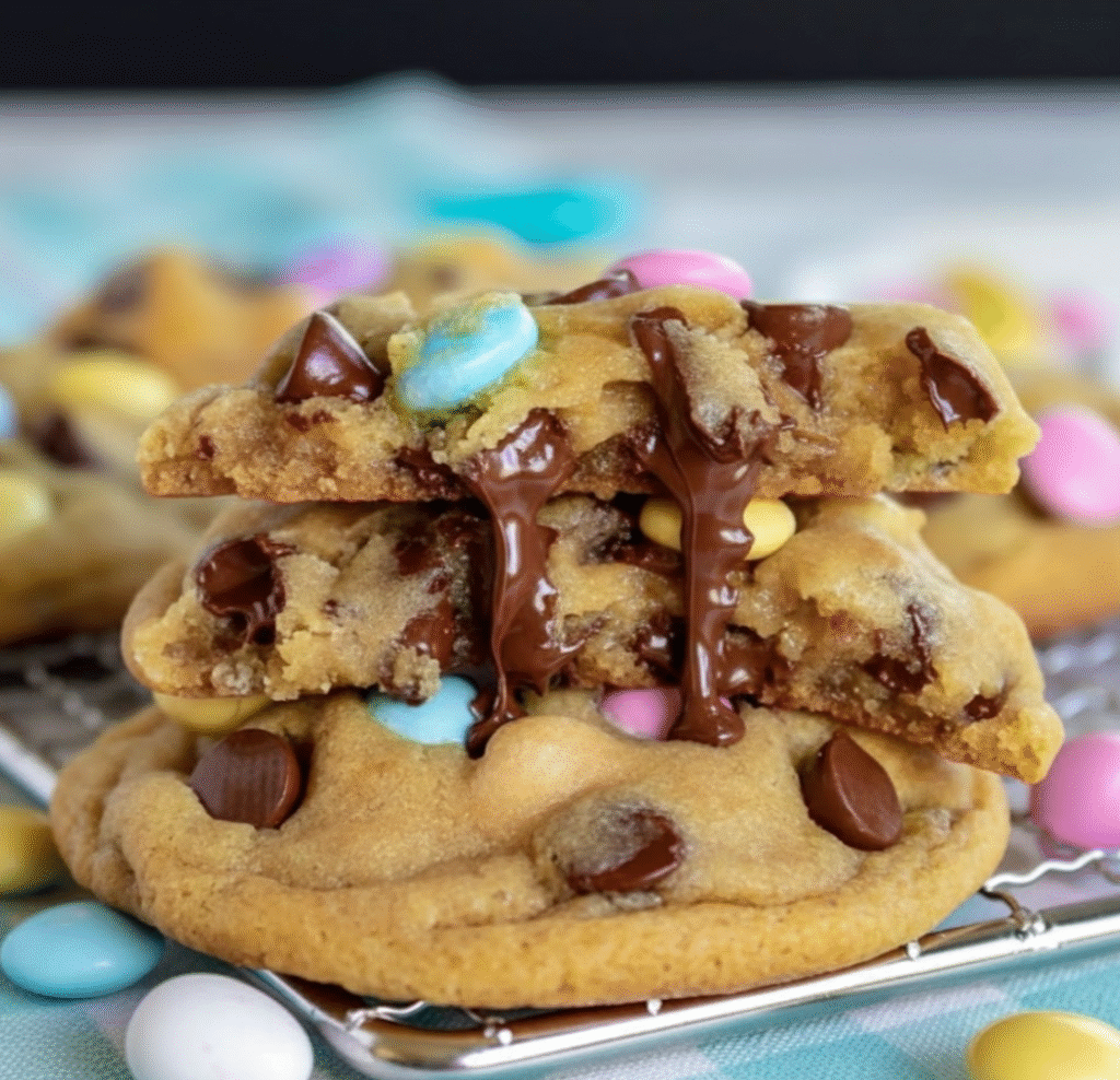 Easter Chocolate Chip Cookies