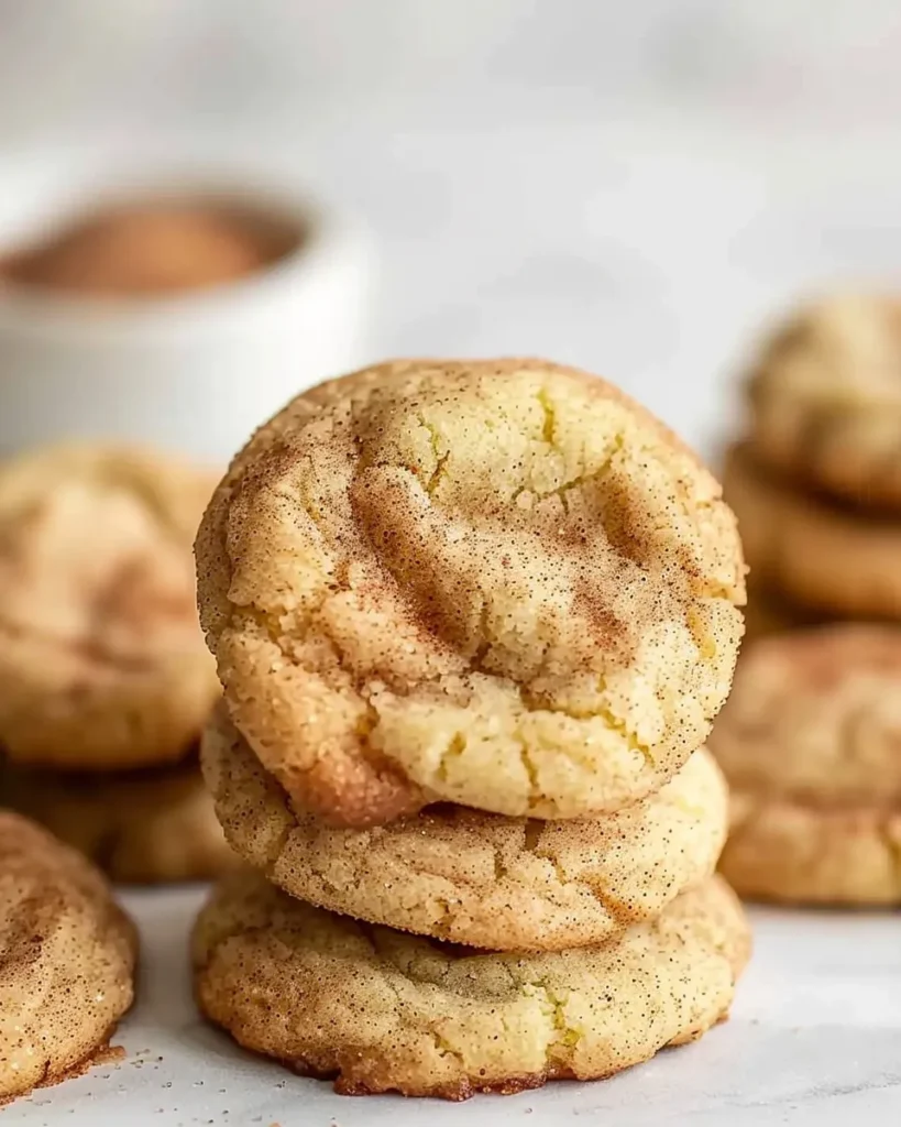 Spiced Apple Cinnamon Snickerdoodle Cookies