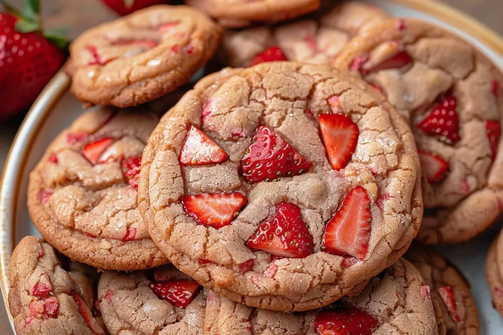 Strawberry Cookies