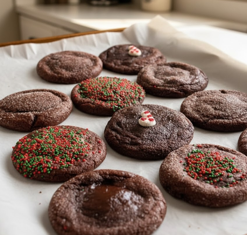 Molten Chocolate Lava Cookies