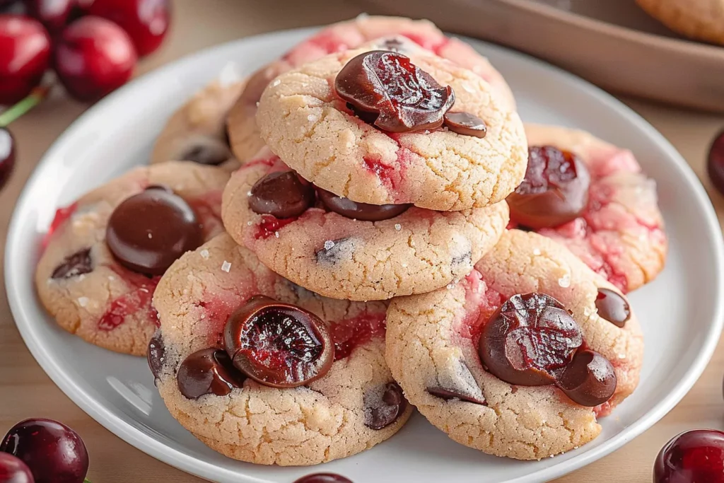 Cherry Kiss Cookies Recipe