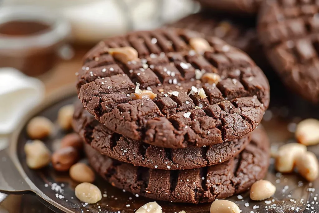 Chocolate Peanut Butter Cookies