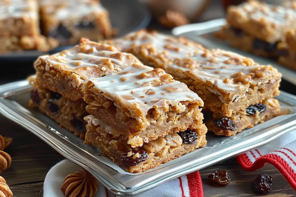 Oatmeal Raisin Cookie Bars