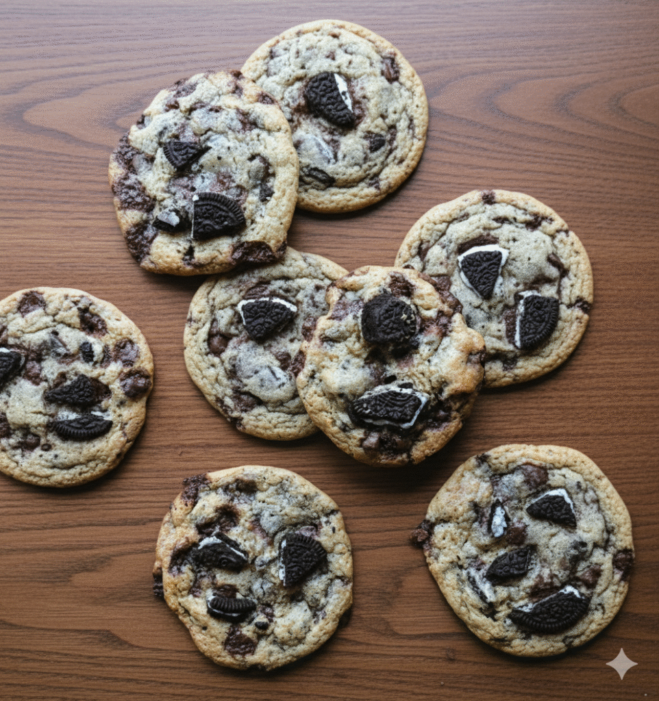 oreo chocolate chip cookies