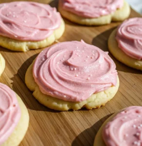 Pink Sugar Cookies