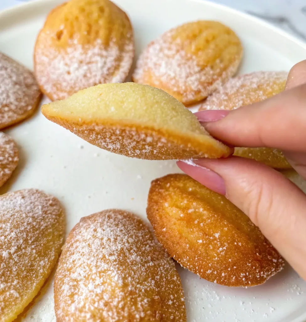 Rose Water & Vanilla Madeleines