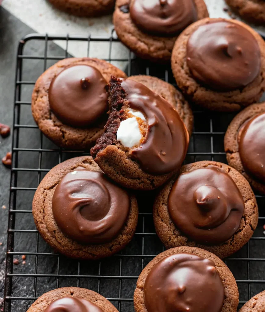 Marshmallow-Surprise Hot Cocoa Cookies