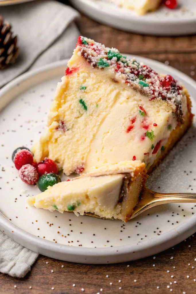Sugar Cookie Cheesecake