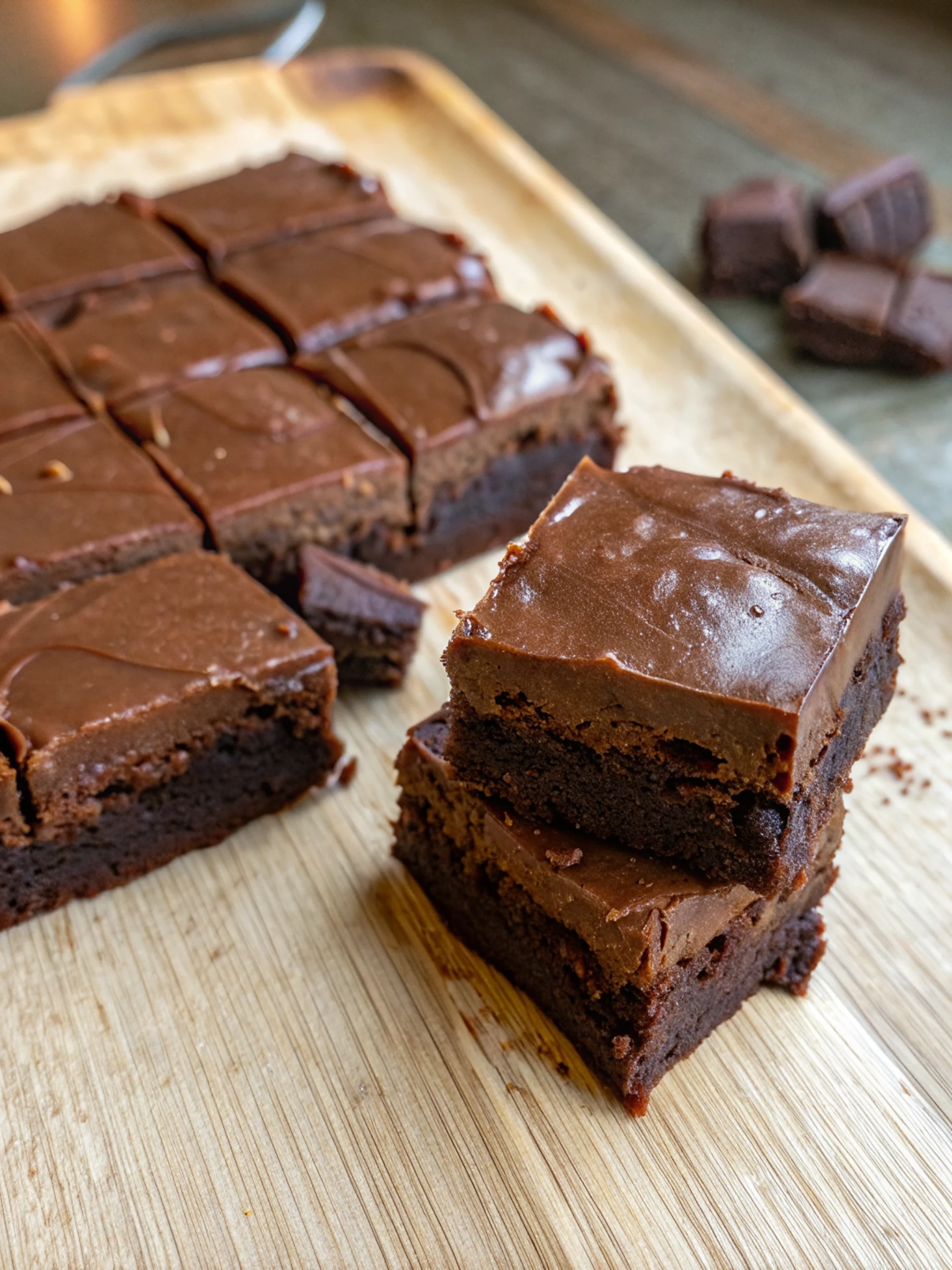 Nutella Fudge Brownies