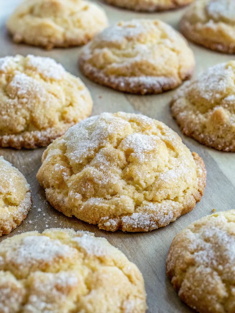 Butter Cake Cookies