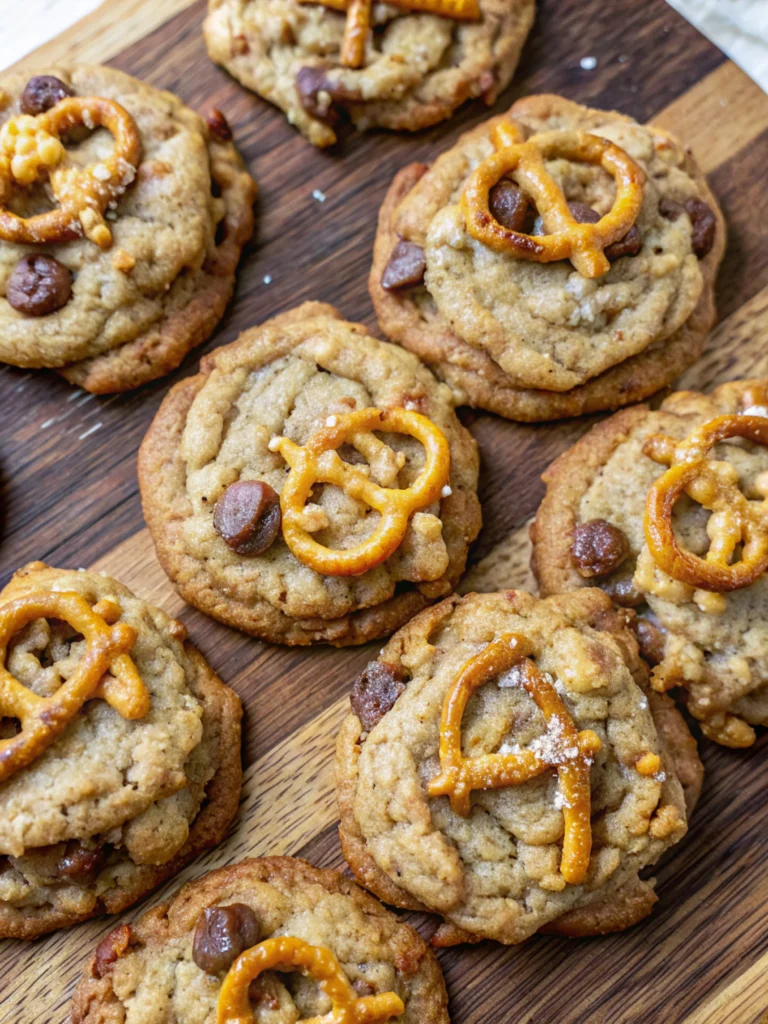 Chocolate Chip Pretzel Cookies
