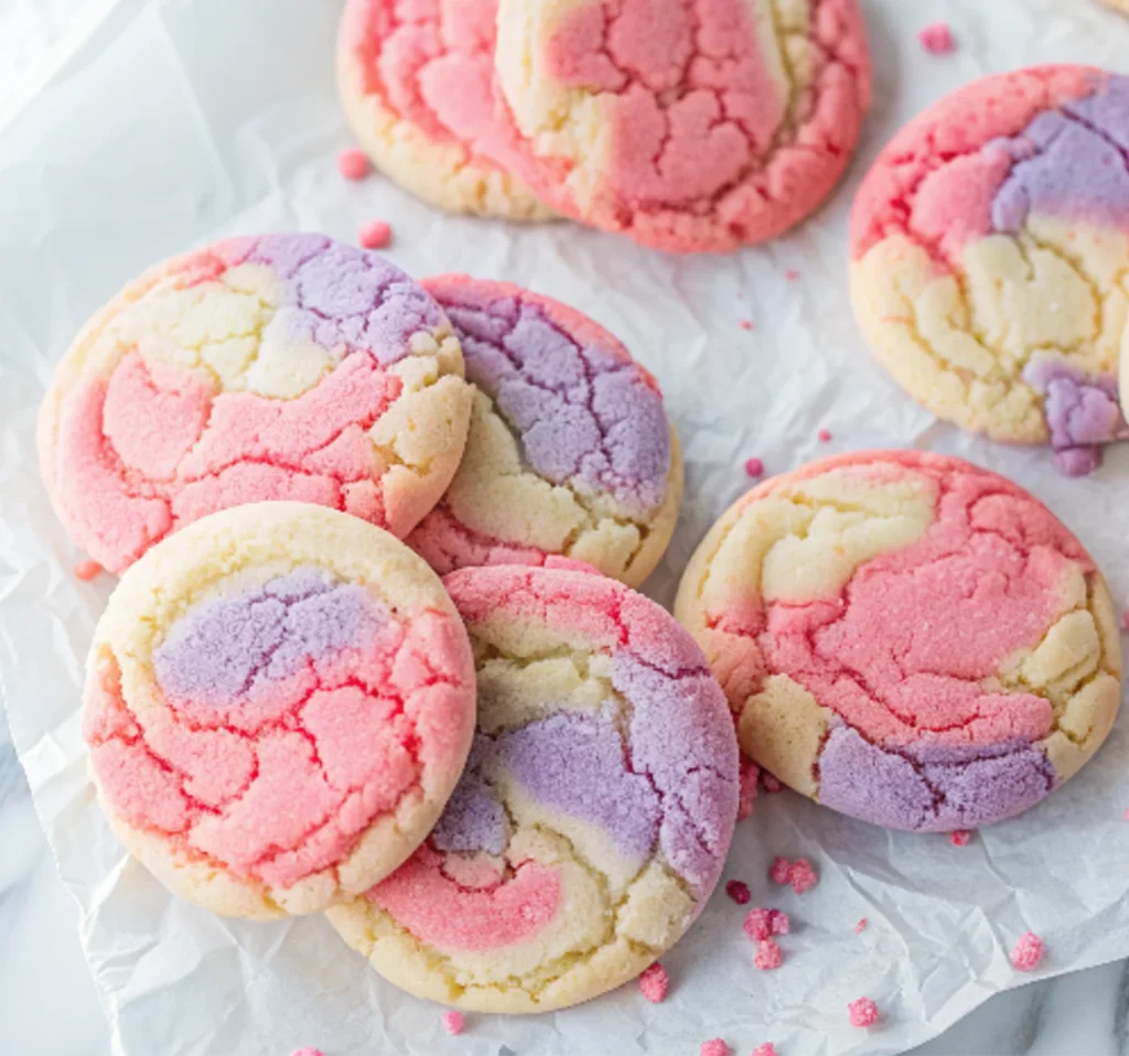 Easy Tie Dye Cookie Recipe