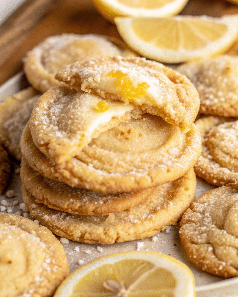 Lemon Cheesecake Cookies