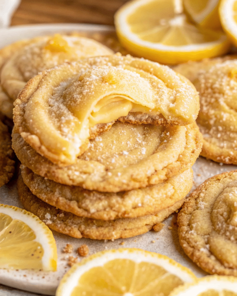 Lemon Cheesecake Cookies