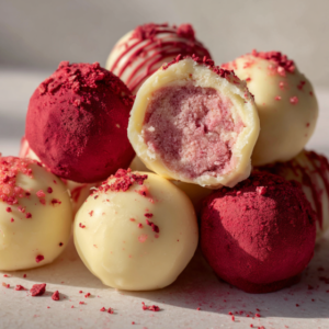 Strawberry Protein Bites