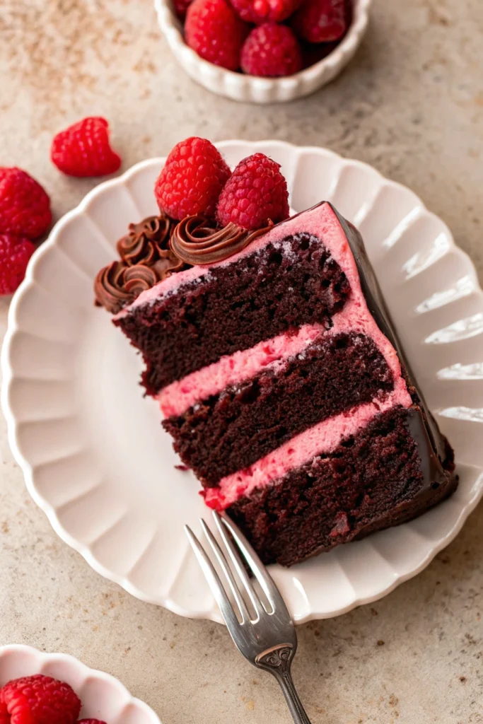 Chocolate Raspberry Cake