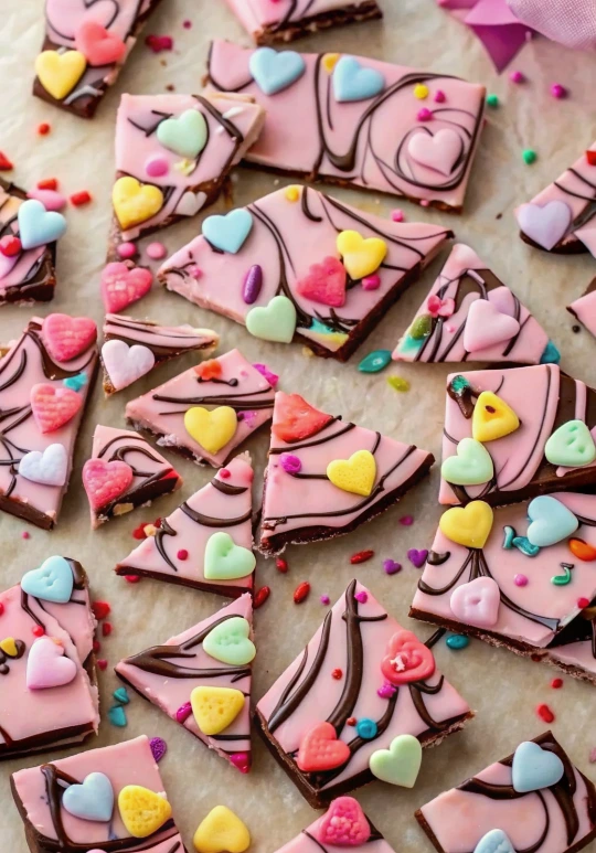 Swirled Chocolate Bark