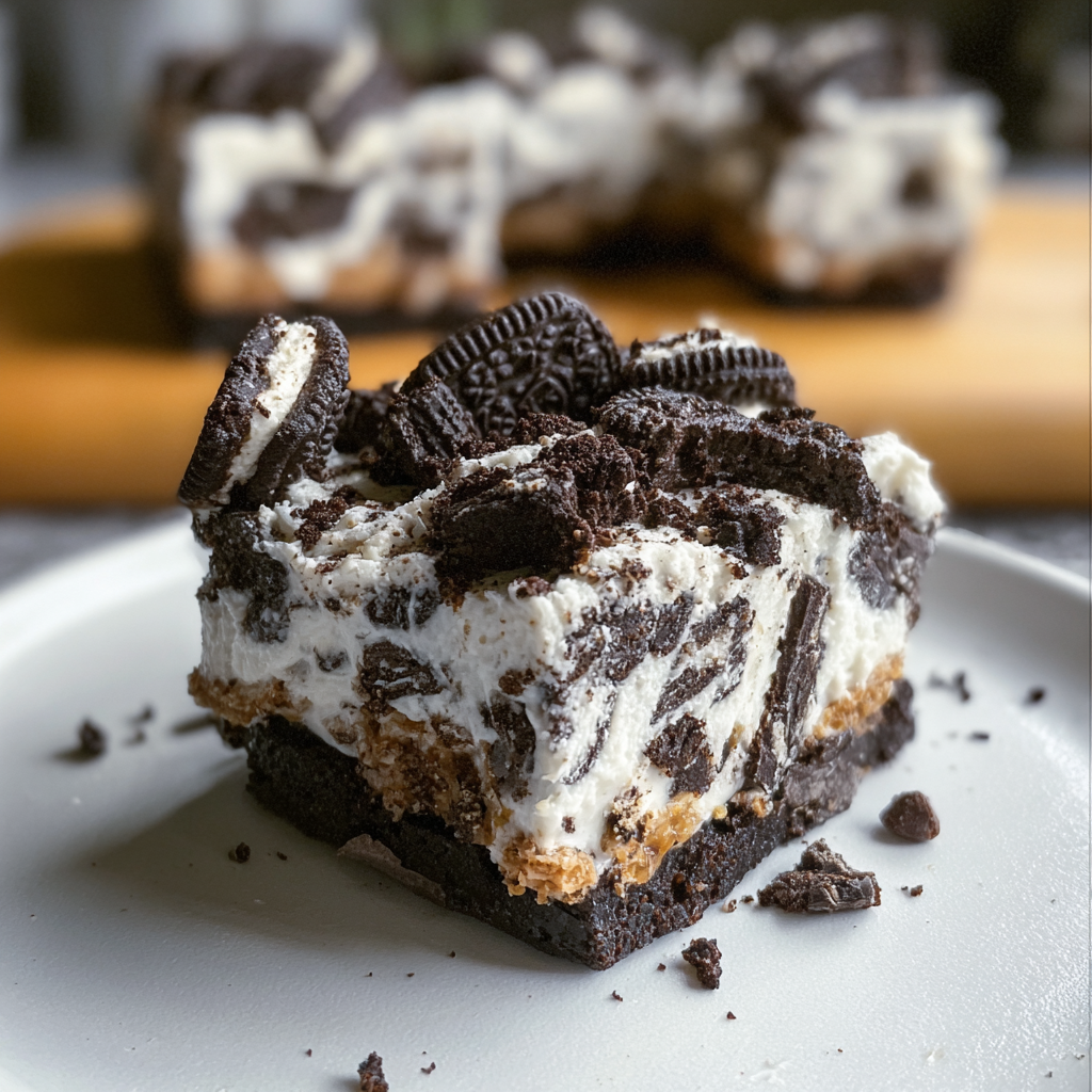 Oreo Rocky Road Slice