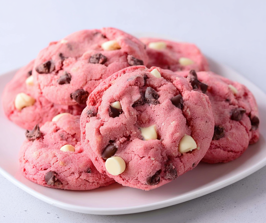 strawberry cookies